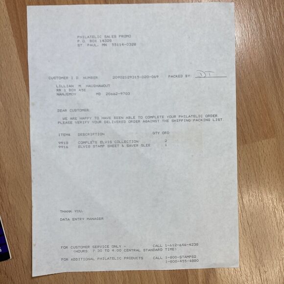 Legends Music Commemorative Elvis Presley Stamp Collection (1993) Sealed - Picture 6 of 6